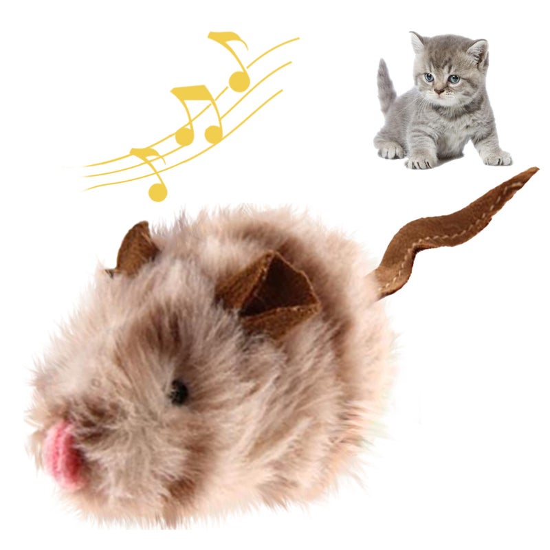 Gigwi Chirpy Cat Squeak Toy - Interactive Mouse Cat Toy with Melody Chaser for Kitten Play and Boredom Relief - Image 1